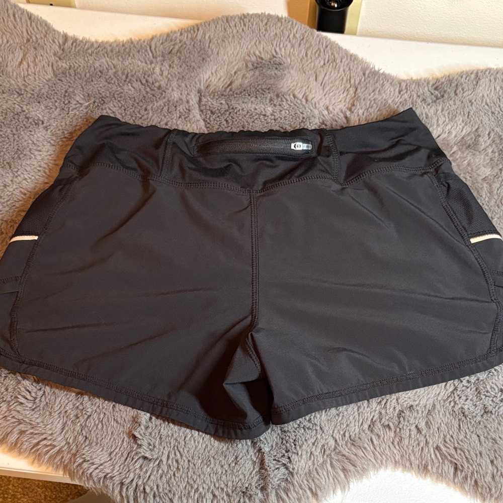Athleta Black Athletic Shorts - Picture 2 of 4